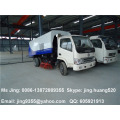 Dongfeng LHD / RHD 4m3 camión de barrido, Euro 4 barredora de vehículos